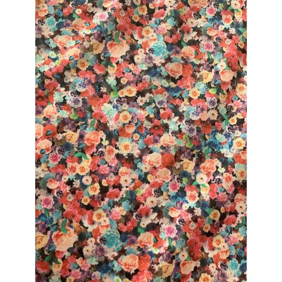 Lululemon mesh with me salmon pink floral racer back print woman’s size 6 dot - Picture 4 of 7